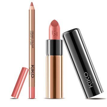 Фото Набір помада + олівець KIKO Milano Light Mauve &ndash; Gossamer Emotion 140 та Lip Liner 23 000006,