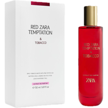Фото ZARA Red Temptation Tobacco  Extrait de Parfum 50 мл &ndash; жіночі парфуми, стійкий східно-амбровий аромат 10023,