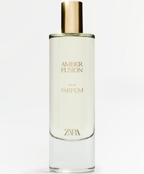 Фото Жіноча парфумована вода Zara Amber Fusion 30 мл &ndash; квітково-амбровий аромат з нотами бергамоту та іланг-ілангу 00067,