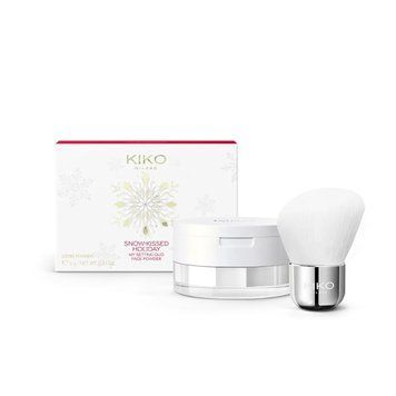 Фото Kiko Milano Snow‑Kissed Holiday My Setting Duo Face Powder 18.5 г &ndash; подвійна пудра для обличчя з матовим та світлим фінішем 10030,