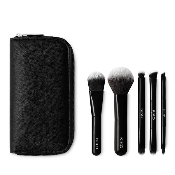 Фото Набір кистей для нанесення макіяжу Kiko Milano Travel Kit 5 шт 2471370856,