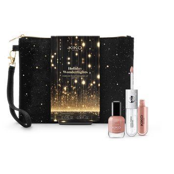 Фото Набір Kiko holiday wonderlights forever together makeup gift set 01 - двойная помада 130 + лак 016 2525956982,