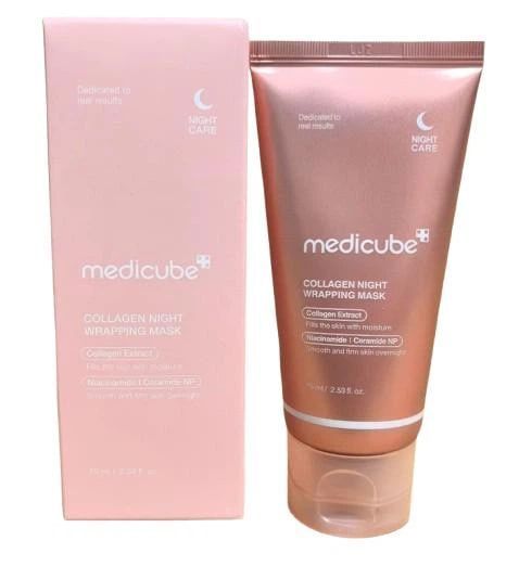 Фото Колагенова нічна маска-плівка Medicube Collagen Night Wrapping Mask 75 м 100204,