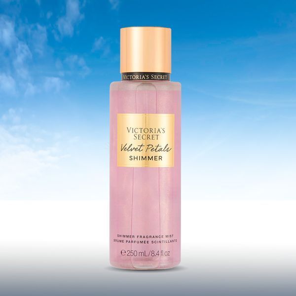 Фото Спрей для тела Victoria's Secret Velvet Petals Shimmer 250 мл Парфюмированный спрей с блеском 2534568733,